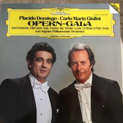 Placido Domingo & Carlo Maria Giulini - Opern Gala / Los Angeles Philharmonic Orchestra / Europe 1981 / LP / *classical, opera*