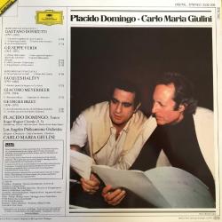 Placido Domingo & Carlo Maria Giulini - Opern Gala / Los Angeles Philharmonic Orchestra / Europe 1981 / LP / *classical, opera*
