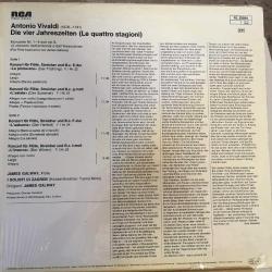 Vivaldi - Die Vier Jahreszeiten - Le Quattro Stagioni / James Galway & I Solisti Di Zagreb / Germany 1977 / LP / *classical*