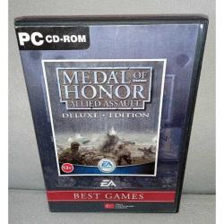 Pc oyun medal of honor allied assault deluxe edition. Orijinal. Koleksiyonluk. 4 diskli. Çalışmasına engel olmayan çizikler var.