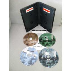 Pc oyun medal of honor allied assault deluxe edition. Orijinal. Koleksiyonluk. 4 diskli. Çalışmasına engel olmayan çizikler var.