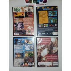 Pc oyun Box Set. 4 video games platinum Collection. Orijinal. 4 adet Pc oyun. Diskler tertemiz koleksiyonluk. tiny troopers, future wars, sam & max the devil’s playhouse, afterfall insanity extended edition