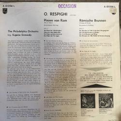 Ottorino Respighi - Fontane Di Roma, Pini Di Roma / Eugene Ormandy & The Philadelphia Orchestra / Holland 1959 / LP / *classical*