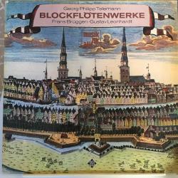 Georg Philipp Telemann - Blockflötenwerke / Frans Brüggen & Gustav Leonhardt –/ Germany 1974 / LP / *classical*