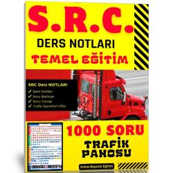 SRC Ders Notları Kitabı (Trafik İşaretleri Posteri ve Deneme İlaveli)