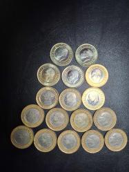 2009-2025  YILLARI ARASI FARKLI KONDİSYONLARDA 17 ADET 1 TÜRK LİRASI FULL SET TCM 9847