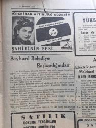 Cumhuriyet Gazetesi - 2 Temmuz 1949 -  İleri Bir Adım yazan Nadir Nadi Başmakale - siyasi havayı kaplayan ifrat dalgası tavsadı - tarım politikamız ve küçük müstahsil - Marshall yardımı gereğince memleketimize gönderilen son sistem traktörler fotoğraf - Bulgaristan'dan yurdumuza ilticalar gittikçe artıyor - İçişleri Bakanı Emin Erişirgil'in demeci - Asya işçi Federasyonu kurulacak Türkiye'de iştirak edecek -Sabahattin Ali'nin eşyası ve kemikleri fotoğraf - Denizcilik Bayramı münasebeti ile Dün moda koyunda yapılan yarışlardan biri görünüş - İstanbul radyosu Ekim ayında faaliyete geçiyor fotoğraf - demokrasi cilveleri A. Adnan Adıvar Yazı Dizisi - Şehir Tiyatrosu sanatkarlarından Hüseyin Kemal jübilesi bu akşam - atom bombasını atan uçak müzeye konacak - General Ali Fuat Cebesoy Fransa'dan dönüyor - hava rekabeti yazan Burhan Felek - Perihan Altındağ Sözeri'nin seni coşkun suların plağı sahibinin sesinde - Müzeyyen Senar Işıl  beyaz parkta - Mualla ışık Heybeliada  iskele gazinosunda