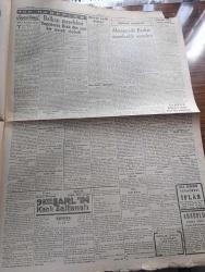 Cumhuriyet Gazetesi - 6 Nisan 1943 - böyle sulh olmaz yazan Nadir Nadi Başmakale - hava akınları şiddetlendi - müttefikler İtalyan şehirlerinde büyük tahribat yapıyor - Paris'te 400 ölü bin yaralı Essene 900 ton bomba - kafkasya'da Ruslar taarruza geçtiler - Tunus'taki heyetimizin pek yakınında bir Alman mayını patladı - Sovyet Kuvvetleri topları tamirle meşgul oluyor fotoğraf - tunus'ta Almanlar yeni mevzilere çekildiler - Askeri Vaziyet Yazan Emekli General H. Emir Erkilet Yazı Dizisi - General Giraud De Gaulle görüşmesi gene geri kaldı - Hint masalları yazan Burhan Felek - Bağdat hırsızı filmi pek yakında İpek sinemasında - Şehir Tiyatrosu Dram Kısmında Don Karlos - illüzyonist Zati Sungur Ses Tiyatrosunda - kovboy ve sarışın kız filmi Saray sinemasında - Cenova denizden bombardıman edildi - Macar ordusu Balkanlar'a gelmeyecek - Bulgar Arnavutluk hududu nasıl tanzim edildi - varlık vergisini ödemeyen vilayetler - Almanlar Yunanistan'da idareyi kendi ellerine aldılar - Yeni Blaupunkt