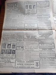 Cumhuriyet Gazetesi - 9 Ağustos 1947 - bugün sıhhatliyiz ama yazan Nadir Nadi Başmakale - Truman Yunanistan'a asker sevki fikrinde - bir askeri heyetimiz Dün uçakla Amerika'ya gitti - Amerika Rusya'ya yeni bir nota verdi - İngiltere'de iktisadi buhran tasarısı - Demokrat Parti Genel Başkanı Celal Bayar İzmir hapishanesinde ziyaret ettiği mevkuf gazeteciler arasında fotoğraf - İstanbul vapuru dün Marsilya'ya hareket etti fotoğraf - mülteci Rumen Subayları - Vali Lütfü Kırdar Avrupa intibalarını Dün gazetecilere anlattı - İsmet İnönü İzmir belediye reisi Reşat Leblebicioğlu'nu kabul etti - istanbul açık Hava Tiyatrosu açılırken yazan Muhsin Ertuğrul - Ergenekon gazetesi sahip ve yazı işleri müdürü Nurullah Barıman ve fahriye Yılanlıoğlu hakkında tevkif kararı verildi - yabancı kadın yazan Ahmet Hidayet Reel yazı dizisi - gamalı haç yerine sovyet yıldızı - Türk coğrafya Kongresi sona erdi - Safiye Ayla Sadi Işılay Ve Selahattin Pınar Taksim kristal'de-AnadoluHisarı kulübünün Deniz Bayramı