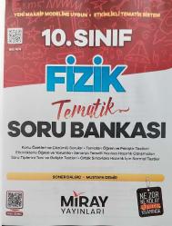 MİRAY YAYINLARI, 10. SINIF FİZİK KONU ÖZETLİ TEMATİK SORU BANKASI (YENİ MAARİF MODELİNE UYGUN)