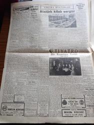 Cumhuriyet Gazetesi - 17 Kasım 1949 - İran şahının seyahati Cumhuriyet Başmakale - başbakana yapılan darbei hükümet ihbarı - darbei hükümet meselesinde adı geçen emekli general Sadık Aldoğan fotoğraf - ihbar yapan Reşat Aydınlı fotoğraf - hükümet darbesi meselesi üzerine İstanbul'da yapılan tahkikat ve dünkü araştırmalar - Nuri Leflef ile Fuat Arna'nın evleri arandı - Nihat Erim'in seyahatine dair soru - Moskova'da 3 yıl yazan Bedell Smith yazı dizisi - Birleşmiş milletler'de dün yapılan teklif - tiyatro bir komiser geldi yazan Lütfü Ay - Atatürk kitap sergisi - Yunan başbalerini Katiana Varanti Ankara dans resitali Cumhurbaşkanı İsmet inönü'de katıldı fotoğraf - mukavelelerini imza etmeyen şehir tiyatro artistleri - ölmeyen aşk filmi Saray ve İnci sinemalarında - Türkiye Suriye milli maçı - Turgut Reis yazan Halikarnas balıkçısı yazı dizisi - pul koleksiyoncularının çayı - Nacet traş bıçağı - bugünkü radyo programı - İstanbul Belediyesi Şehir Tiyatrosu programı - Garanti Bankası