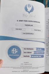 BİLGİ SARMAL, 9. SINIF FİZİK SORU BANKASI (YENİ ÖĞRETİM PROGRAMINA UYGUN)