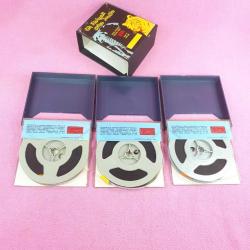 GLI ANIMALI DELLA JUNGLA FILM SONORO SOUND FILM SUPER 8 COLOR TECHNO FILM MILAN-ITALY ORJİNAL KUTUSUNDA HAYVANLAR ALEMİ RENKLİ SESLİ 8 mm MAKARA FİLM