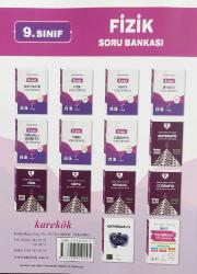 KAREKÖK YAYINLARI, 9. SINIF FİZİK SORU BANKASI (YENİ MÜFREDATA UYGUN)