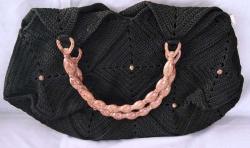 El Yapımı Örgü Kadın Çantası - Yeni Çanta (50 cm - 30 cm)