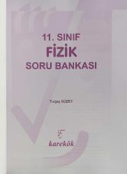 KAREKÖK YAYINLARI, 11. SINIF FİZİK SORU BANKASI 2025