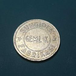 Gemlik Sunğipek Fabrikası 2,5 Kuruş