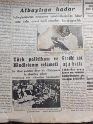 Cumhuriyet Gazetesi - 23 Şubat 1943 - Saraçoğlu konuşurken Cumhuriyet Başmakale - Başvekil Şükrü Saraçoğlu'nun Nutku İngiltere ve Almanya'da çok samimi akislerle karşılandı - Halkevleri bayramına Şeref veren Aziz milli şefimiz İsmet İnönü fotoğraf - yeni mebus seçimi - namzet listesinin bugün ilanı muhtemel - Donetz'de büyük bir çevirme hareketi - şark cephesinde sovyetlerin küçük birlik kumandanları vazife alıyorlar fotoğraf - Atlantik ve Akdeniz'de Almanlar 103 bin tonluk 15 gemi batırdılar - Gandhi çok ağır hasta - Tunus muharebeleri Atlas dağları'nda çetin savaşlar devam ediyor - İnönü koşusu - Afrika harbinden bir fotoğraf - Türk politikası ve Hindistan'ın selameti -  Anglosaksonlar dünyasında yazan Abidin Daver yazı dizisi - Goebbels'in nutkundan bazı noktalar Yazan Emekli General H. Emir Erkilet - Varlık vergisi vermeyen Vagnat Estepan  Manol Kazakof Hireci Mehteryan Nikola Zolidis Oskıyan Günaltın demir kapı toplanma kampına sevk edilenlerden bazıları -  yeni ekmek kartları