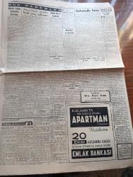 Cumhuriyet Gazetesi - 15 Ekim 1949 - Hindistan ve Amerika Cumhuriyet Başmakale - ara seçim İstanbul'da ve 11 ilde yarın yapılıyor  - Amerikalı gözüyle bizde zirai kalkınma - Marshall Planı halk müşavere heyeti üyesi Johnston köylümüzü çok uyanık buldu - Amerikalı askeri yardım heyeti başkanı Mc Bride Pozantı civarında yediği konserveden zehirlendi - Churchill'in Attlee'ye hücumları - Nihat Erim siyasi vaziyetten memnun - Zeytinburnu'nda çatışmadan dolayı gecekonduların yıkılması işi durduruldu fotoğraf - futbol maçlarında müşterek bahse müsaade edilmedi - Fenerbahçe vefa maçı - İnönü stadında Galatasaray Emniyet hakem Sulhi Garan - Galatasaray'ın tertip ettiği boks maçları - Rauf Orbay'ın namzetliği yazan Burhan Felek - Turgut Reis yazan Halikarnas balıkçısı yazı dizisi - ses opereti anafor - Hamiyet Yüceses Sadi Işılay İzzettin Ökte her akşam Taksim kristal'de - Nuriye Koç Muazzez Yanıkses Neriman İyiol Hafız Selim her akşam bebek Yalı gazinosunda - İstanbul Ankara Radyosu programı
