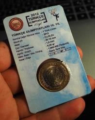 2012 TÜRKÇE OLİMPİYATLARI 10.YILI 1 LİRA