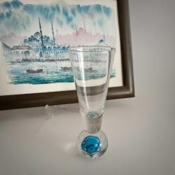 Vintage Shot Bardağı / Vazo / Mumluk