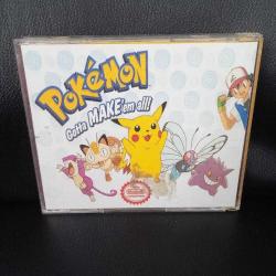 Pc Retro Oyun Pokemon Gotta Catch Em All. Çalışmasına engel olmayan çizikleri var koleksiyonluk nostaljik