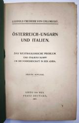 Österreich - Ungarn und Italien. Das westbalkanische Problem und italiens Kampf um die Vorherrschaft in der Adria