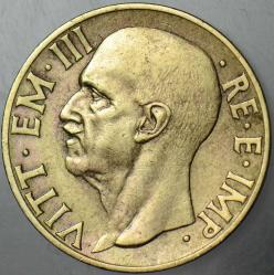 İTALYA 10 CENTESİMİ 1939 MUSSOLİNİ-II. DÜNYA SAVAŞI DÖNEMİ.