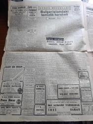 Cumhuriyet Gazetesi - 3 Kasım 1949 - nutka dair yazan Nadir Nadi Başmakale - İsmet İnönü'nün nutkundan muhalefet memnun değil - hükümet azası ve demokrat milletvekilleri İsmet İnönü'yü dinlerken fotoğraf - Celal Bayar Manisa stadyumu'nda bir maçı seyrederken fotoğraf - Fransa Türkiye'ye vereceği tiraj hakkını 2 milyon dolar arttırdı - Avrupa ekonomik işbirliği Teşkilatı Konseyi içtima halinde fotoğraf - Şükrü El Kuvvetli tekrar Suriye'ye davet edildi - yeni bir seyrüsefer planı hazırlanacak - Türkiye'ye dair Amerika'da bir konuşma - Tanzimatın 110. yıldönümü - İstanbul erkek Lisesi müdürü Salim Atalık vefat etti  - isimsiz katiller filmi bu akşam Lale sinemasında - Pamuk prenses ve Yedi cüce filmi Yıldız sinemasında - Fransa Alfred Nobel'i casuslukla itham ediyor - Truman'ın komünizmi tenkit eden bir Nutku - Yugoslavya Arnavutluğa bi bir nota verdi - gecekondu davası yazan Burhan Felek - Kızılay'ın Yedikule Surp Pırgıç Ermeni hastanesine yardımı - Turgut Reis yazan Halikarnas balıkçısı