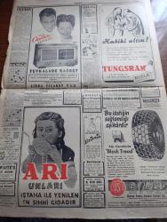 Cumhuriyet Gazetesi - 3 Kasım 1949 - nutka dair yazan Nadir Nadi Başmakale - İsmet İnönü'nün nutkundan muhalefet memnun değil - hükümet azası ve demokrat milletvekilleri İsmet İnönü'yü dinlerken fotoğraf - Celal Bayar Manisa stadyumu'nda bir maçı seyrederken fotoğraf - Fransa Türkiye'ye vereceği tiraj hakkını 2 milyon dolar arttırdı - Avrupa ekonomik işbirliği Teşkilatı Konseyi içtima halinde fotoğraf - Şükrü El Kuvvetli tekrar Suriye'ye davet edildi - yeni bir seyrüsefer planı hazırlanacak - Türkiye'ye dair Amerika'da bir konuşma - Tanzimatın 110. yıldönümü - İstanbul erkek Lisesi müdürü Salim Atalık vefat etti  - isimsiz katiller filmi bu akşam Lale sinemasında - Pamuk prenses ve Yedi cüce filmi Yıldız sinemasında - Fransa Alfred Nobel'i casuslukla itham ediyor - Truman'ın komünizmi tenkit eden bir Nutku - Yugoslavya Arnavutluğa bi bir nota verdi - gecekondu davası yazan Burhan Felek - Kızılay'ın Yedikule Surp Pırgıç Ermeni hastanesine yardımı - Turgut Reis yazan Halikarnas balıkçısı