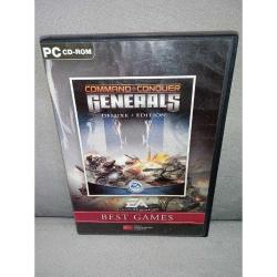 Pc oyun command and conquer generals deluxe edition. Orijinal. 4 Disk.