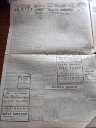 Cumhuriyet Gazetesi - 14 Şubat 1943 - Türkiye'nin siyaseti yazan Yunus Nadi Abalıoğlu Başmakale - milli şefimiz İsmet İnönü Churchill Şükrü Saraçoğlu Adana mülakatında fotoğraf - ikinci seçmen intihabı yarın sabahtan itibaren bütün memlekette başlayacaktır - Parti reisimiz Suat Hayri ürgüplü halkımıza düşen mukaddes vazifenin şerefini izah ediyor - Mareşal Paulus muhakeme edilmeyecekmiş - Mr. Roosevelt diyor ki Tunus Muharebesi Çetin bir savaş olacak - Maarif şurası Yarın başvekilimiz Şükrü Saraçoğlu'nun bir hitabesi ile açılacaktır - şark cephesinde dün 5 şehir daha işgal etti - Türk tiyatrosunda bir yıldız söndü Neyyire Ertuğrul öldü fotoğraf - seyir tiyatrosunda su kızı yazan Hamdi Varoğlu - mevsimin yegane Türk filmi kıskanç Beşiktaş suad park sinemasında  - Varlık vergisi tediyatı - Toros çocuğu yazan Mehmet Şevki Yazman yazı dizisi - İstanbul ikinci seçmenleri listesi - beyaz kasırga filmi Taksim sinemasında - dünyanın sesi filmi Marmara sinemasında - bugünkü radyo programı
