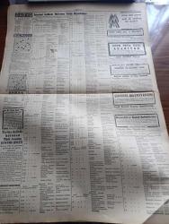 Cumhuriyet Gazetesi - 14 Şubat 1943 - Türkiye'nin siyaseti yazan Yunus Nadi Abalıoğlu Başmakale - milli şefimiz İsmet İnönü Churchill Şükrü Saraçoğlu Adana mülakatında fotoğraf - ikinci seçmen intihabı yarın sabahtan itibaren bütün memlekette başlayacaktır - Parti reisimiz Suat Hayri ürgüplü halkımıza düşen mukaddes vazifenin şerefini izah ediyor - Mareşal Paulus muhakeme edilmeyecekmiş - Mr. Roosevelt diyor ki Tunus Muharebesi Çetin bir savaş olacak - Maarif şurası Yarın başvekilimiz Şükrü Saraçoğlu'nun bir hitabesi ile açılacaktır - şark cephesinde dün 5 şehir daha işgal etti - Türk tiyatrosunda bir yıldız söndü Neyyire Ertuğrul öldü fotoğraf - seyir tiyatrosunda su kızı yazan Hamdi Varoğlu - mevsimin yegane Türk filmi kıskanç Beşiktaş suad park sinemasında  - Varlık vergisi tediyatı - Toros çocuğu yazan Mehmet Şevki Yazman yazı dizisi - İstanbul ikinci seçmenleri listesi - beyaz kasırga filmi Taksim sinemasında - dünyanın sesi filmi Marmara sinemasında - bugünkü radyo programı