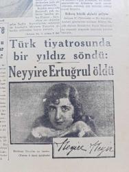 Cumhuriyet Gazetesi - 14 Şubat 1943 - Türkiye'nin siyaseti yazan Yunus Nadi Abalıoğlu Başmakale - milli şefimiz İsmet İnönü Churchill Şükrü Saraçoğlu Adana mülakatında fotoğraf - ikinci seçmen intihabı yarın sabahtan itibaren bütün memlekette başlayacaktır - Parti reisimiz Suat Hayri ürgüplü halkımıza düşen mukaddes vazifenin şerefini izah ediyor - Mareşal Paulus muhakeme edilmeyecekmiş - Mr. Roosevelt diyor ki Tunus Muharebesi Çetin bir savaş olacak - Maarif şurası Yarın başvekilimiz Şükrü Saraçoğlu'nun bir hitabesi ile açılacaktır - şark cephesinde dün 5 şehir daha işgal etti - Türk tiyatrosunda bir yıldız söndü Neyyire Ertuğrul öldü fotoğraf - seyir tiyatrosunda su kızı yazan Hamdi Varoğlu - mevsimin yegane Türk filmi kıskanç Beşiktaş suad park sinemasında  - Varlık vergisi tediyatı - Toros çocuğu yazan Mehmet Şevki Yazman yazı dizisi - İstanbul ikinci seçmenleri listesi - beyaz kasırga filmi Taksim sinemasında - dünyanın sesi filmi Marmara sinemasında - bugünkü radyo programı
