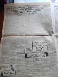 Cumhuriyet Gazetesi - 30 Temmuz 1947 - sağduyuya gayret yazan Nadir Nadi Başmakale - Demokrat Parti bundan sonra ne yapacak - Celal Bayar'ın köylülere cevabı - Rusya balkanlar işinde veto dedi - Türklüğü tahkir davası Necip Fazıl aleyhine açılan davaya dün başlandı fotoğraf - esir düşen yunanlı çetelerle görüştüm yazan Metin Toker - Endonezya'da harp Çetin safhaya girdi fotoğraf - Brest limanındaki korkunç infilak şimdiye kadar 20 kişinin öldüğü 300 kişinin yaralandığı haber veriliyor - Japonya ile ticaret - yabancı kadın yazan Ahmet Hidayet Reel yazı dizisi - Yunus Emre oratoryosu İstanbul'da çalınacak - Hulki Alisbah iller Bankası müdürü oldu - sevgili telefonlarımız yazan Burhan Felek - İsmail dümbüllü tiyatrosu ve Mefharet Yıldırım Kadıköy süreyya'da - Yarın akşam üstad Münir Nurettin Selçuk ve Safiye Ayla Cağaloğlu Çiftesaraylar Bahçesinde - Radyolin diş macunu - Good Year Lastikleri - Müzeyyen Senar Işıl ve Hacer Buluş Yenikapı M. Çakır Gazinosunda - bugünkü radyo programı