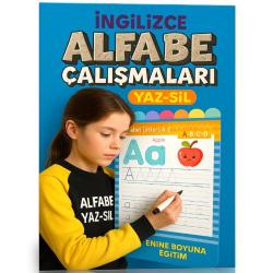 İngilizce Alfabe Çalışmaları YAZ-SİL Seti