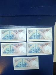 7 EMİSYON HARF TAKIMI TAM SET 500 LİRA