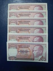 7 EMİSYON HARF TAKIMI TAM SET 100 LİRA