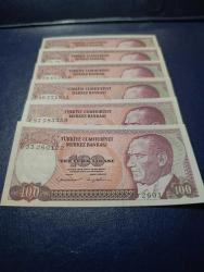 7 EMİSYON HARF TAKIMI TAM SET 100 LİRA