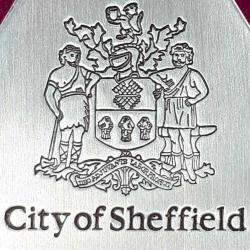CITY OF SHEFFIELD ŞEHİR ARMALI KROM AÇACAK ANAHTARLIK