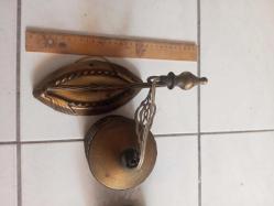 İki adet Prinç Avrupa 1940-60 arası duvar aplik