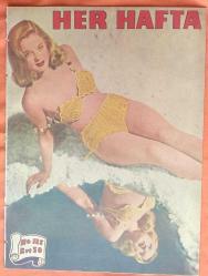 Her Hafta Dergisi Sayı 125 (19 Kasım 1949) Mehter Takımı, Defterdar Mehmet Efendi Çeşmesi, İstanbul Rasathanesi, İbrahim Minnetoğlu