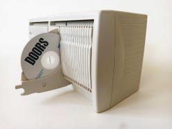 Nasayeh Pro CD Rack Special 50 Kapasiteli CD Depolama Rafı CD'lik CD Rafı Kutusunda