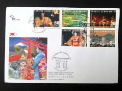 2010 Türkiye'de Japonya Yılı  FDC İLK GÜN ZARFLARI - 2 zarf