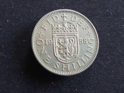 1 SHILLING 1958 İNGİLTERE
