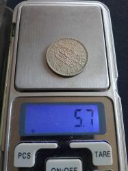 1 SHILLING 1958 İNGİLTERE