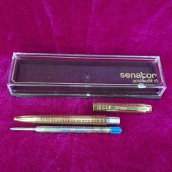 VINTAGE SENATOR goldmatic 18 ALTIN KAPLAMA TÜKENMEZ KALEM