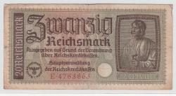 NAZİ ALMANYASI DÖNEMİ 20 REICHS MARK