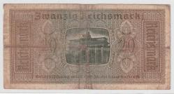 NAZİ ALMANYASI DÖNEMİ 20 REICHS MARK