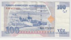 A36 SERİ 100 YENİ TÜRK LİRASI